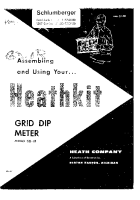 Heathkit GD-1B - Schematic - Manual 